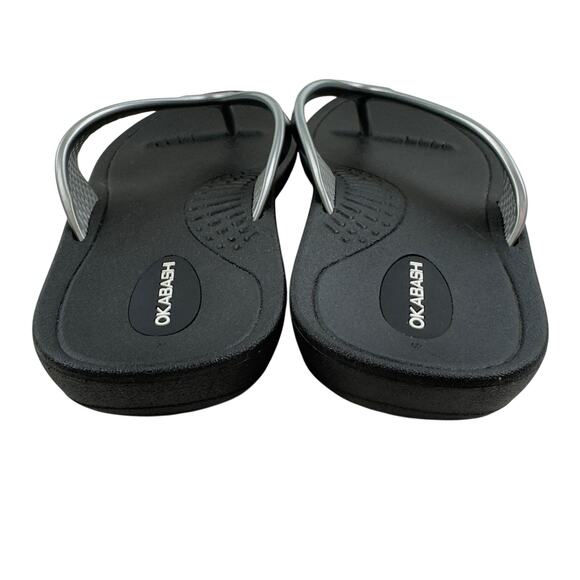 Okabashi Breeze Contoured Comfort Footbed  Flip Flop Sandals Women's M/6.5-7.5 - Picture 4 of 8